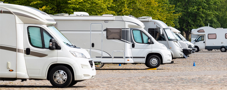 Espaço para caravanas